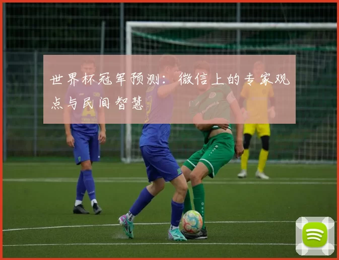 世界杯冠军预测:微信上的专家观点与民间智慧